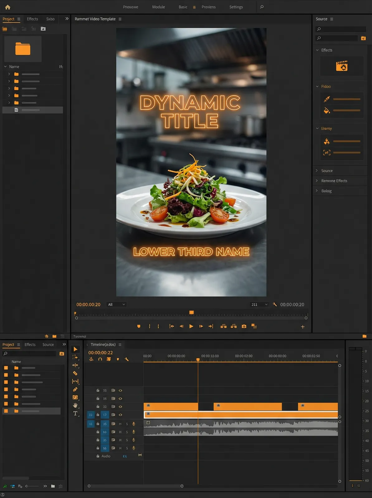 永乐国际app 美食短视频拍摄与剪辑模板